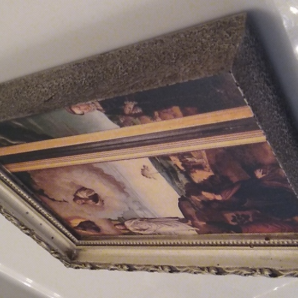 PORTAL *Signed Atlantis Tile, like Sid Dickens. *Rare & Retired Jesus wall art - Picture 3 of 16